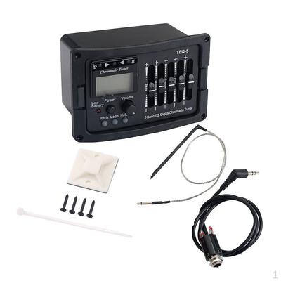 Préampli guitare acoustique EQ-7545R à micro piézo 5 bandes