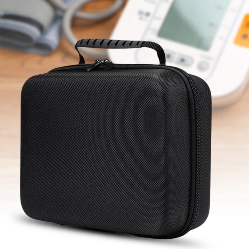 Protective Storage Pouches Sphygmomanometer Measuring Instrument Hard Case for Blood Pressure Monitors Frequent Traveler