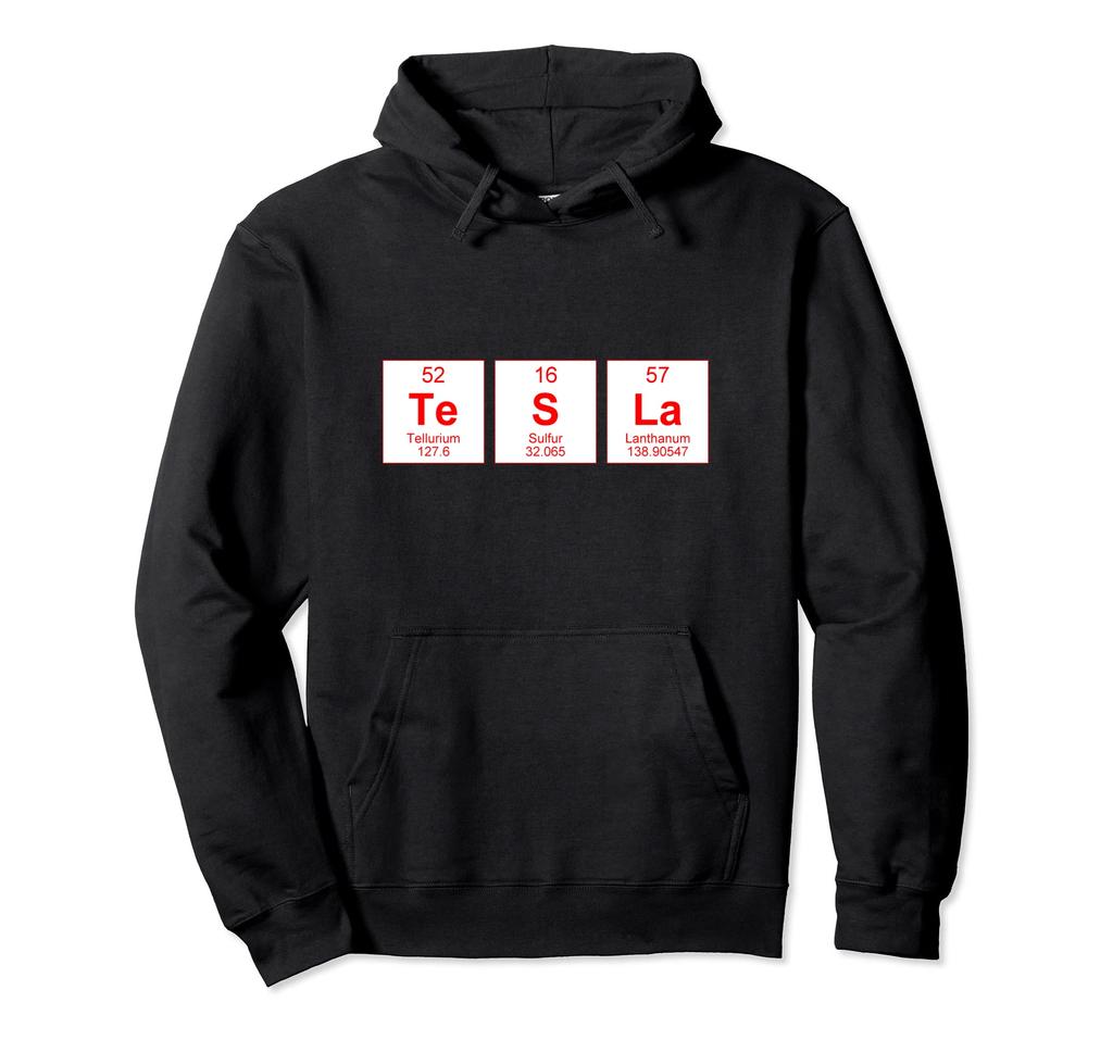 Periodic-Table-Tesla Hoodie