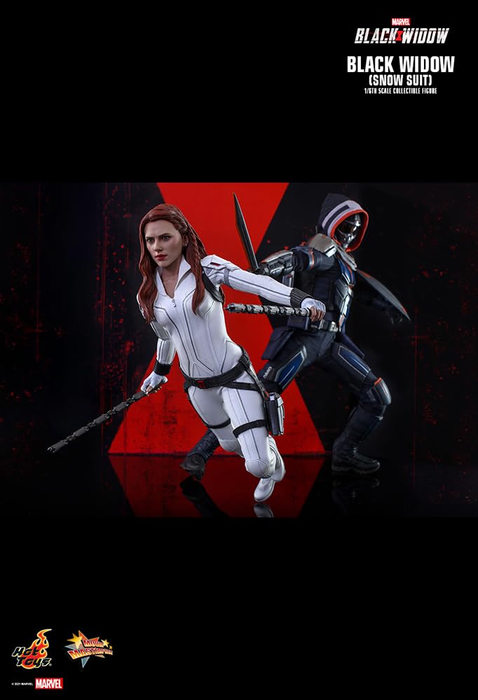 Movie Masterpiece Black Widow Snowsuit Version Scale Figure White 1/6