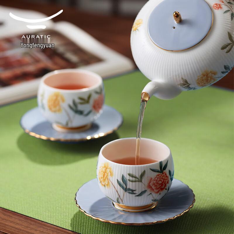 Yongfengyuan Moon Time 6-Piece Ceramic Tea Set