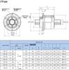 THK Silent Spline Shaft SLF50UU - Rust-Proof, Waterproof Ball Spline LBF20UU CLF