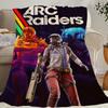A-Arc Raiders Game Blanket For Sofa Room Microfiber Bedding Blanket Office Travel Gift Home