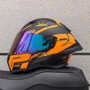 DOT ECE Certified Full Face Motorcycle Helmet Men Women ABS Shell Flip-Up Visor All-Season Use