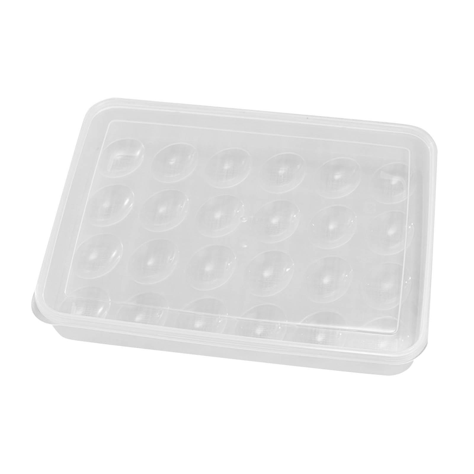 

Контейнеры для фаршированных яиц с крышкой, переносной держатель для яиц, складной пластиковый лоток для яиц для кухни, холодильника, сохраняют свежесть, One Size