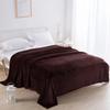 Black Mink Fleece Throws Super Soft Reversible Twin Queen Size Sofa Bed Blanket