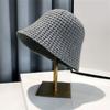 Soft Fisherman Hat Crochet Knitted Beanie Cap Fashion Basin Hat  Autumn Winter