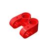 10PCS 41678 MOC Assembles Particles High-Tech Axle and Pin Connector Perpendicular Double Split Building Blocks Toys