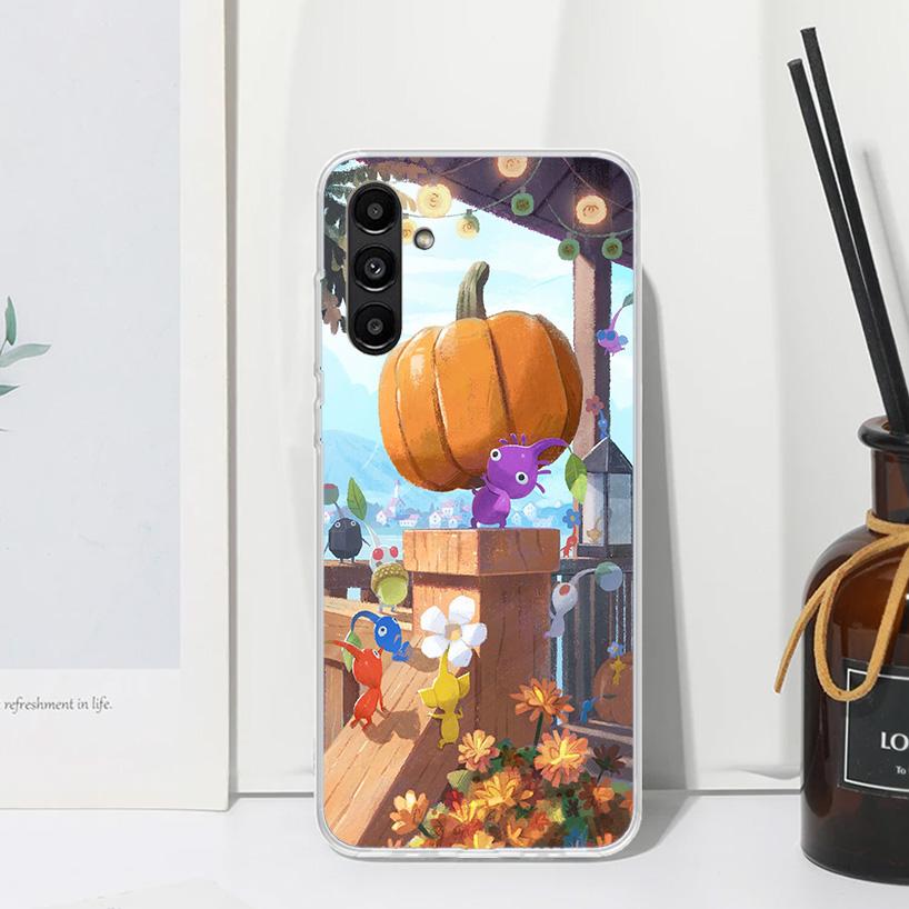 Game P-PikminS 4 Phone Case For Samsung Galaxy A17 A37 A57 A16 A26 A36 A56 A15 A25 A35 A55 A14 A24 A34 A54 A13 A23 A33 A53 A07 G