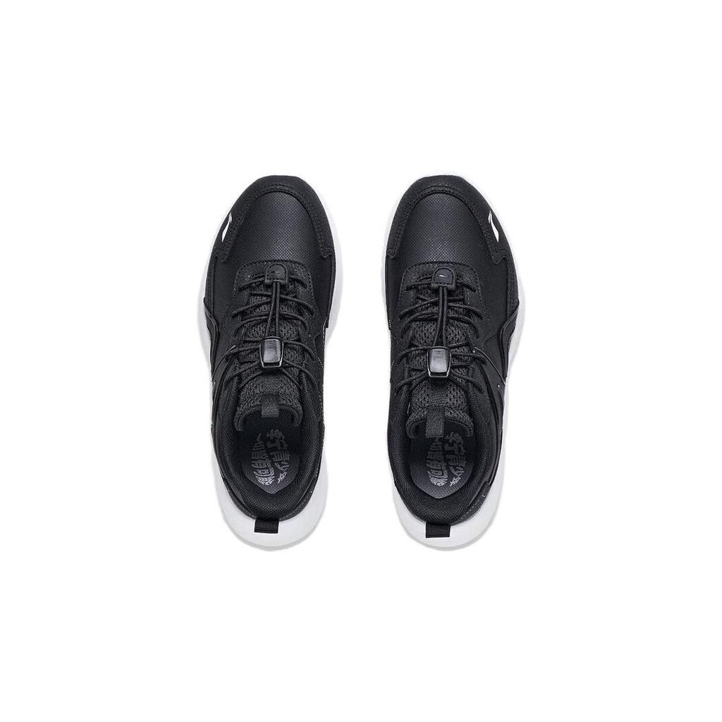 Li Ning Kids Ling Yue 3.5 Comfortable Non-Slip Wear-Resistant Waterproof Breathable Low-Top Running Shoes Kids Running Shoes Black YKCT114-11