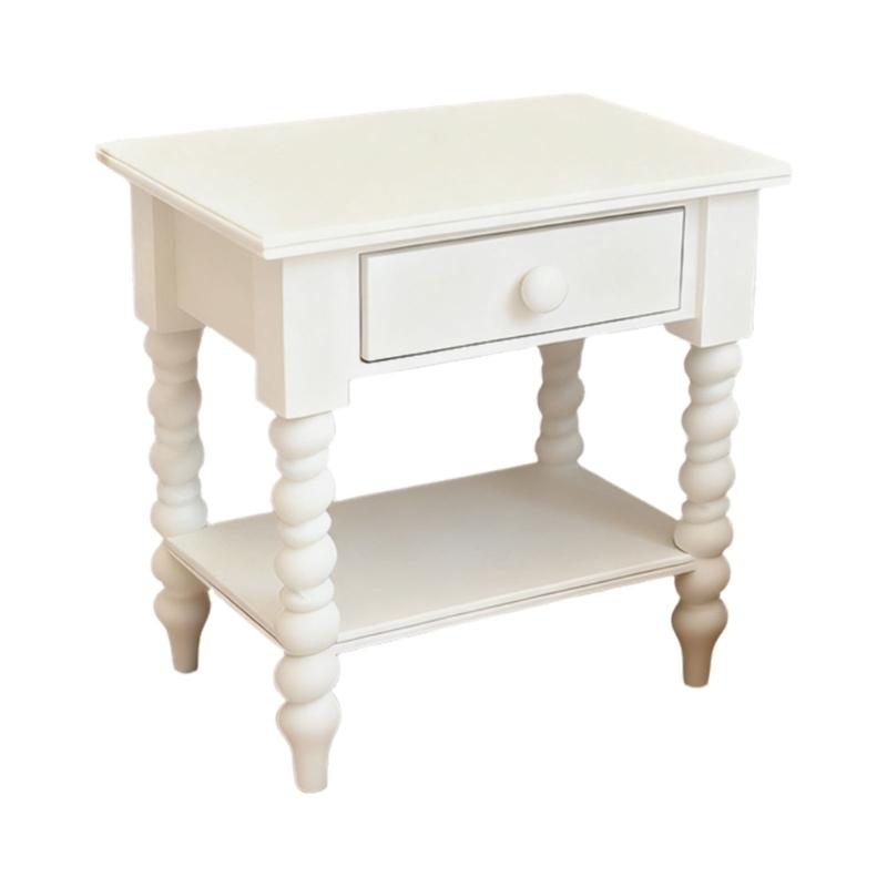 

Plastic Dollhouses Furniture Figurine Nightstand Miniature For Kids Play And Display белый
