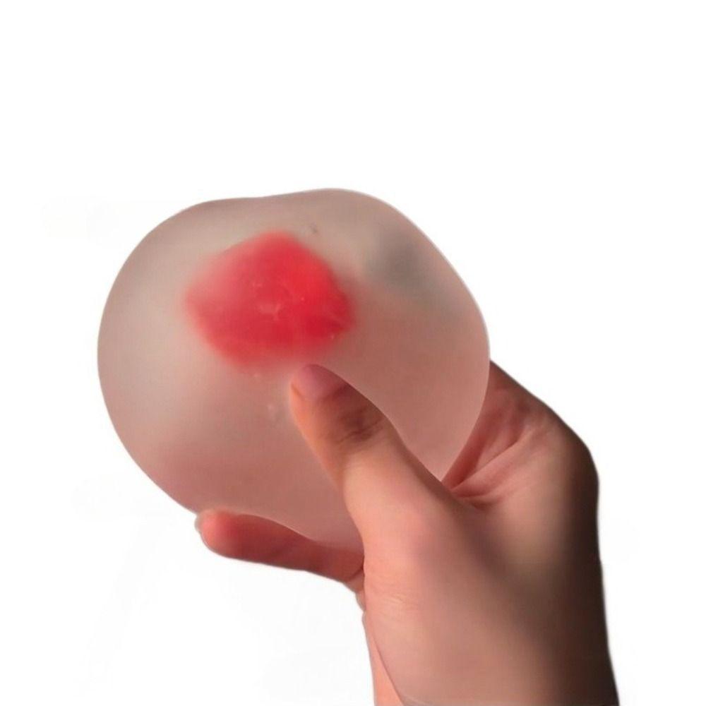 TPR Relief Toy Strawberry Mochi Pinching and Decompressing Toy New Squeeze Toys  Gifts