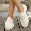 Fashion 2025 Women's Lightweight and Comfortable Spring Autumn New Large Size Easy Wear Flat Bottom Shoes Comfortable Casual Footwear