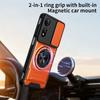 KEYSION Magnetic Phone Case for ZTE nubia Neo 2 5G Slide Camera Protection Upright Kickstand 360° Ring Shockproof Back Cover