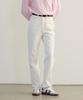 Tudment Washing Denim Pants White