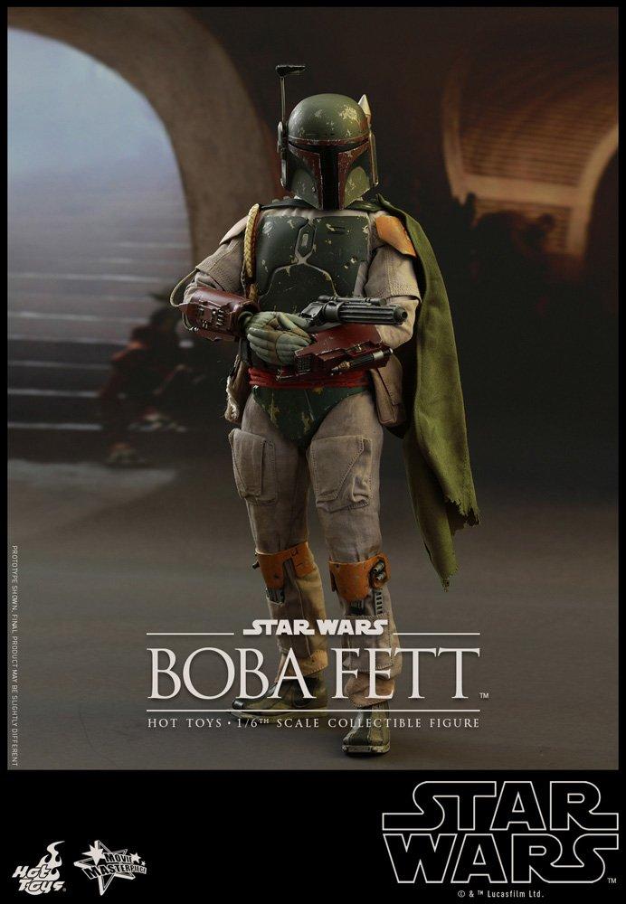 Movie Masterpiece Star Wars Episode 6: Return of the Jedi Boba Fett 16 Scale Plastic Painted Movable Figure
