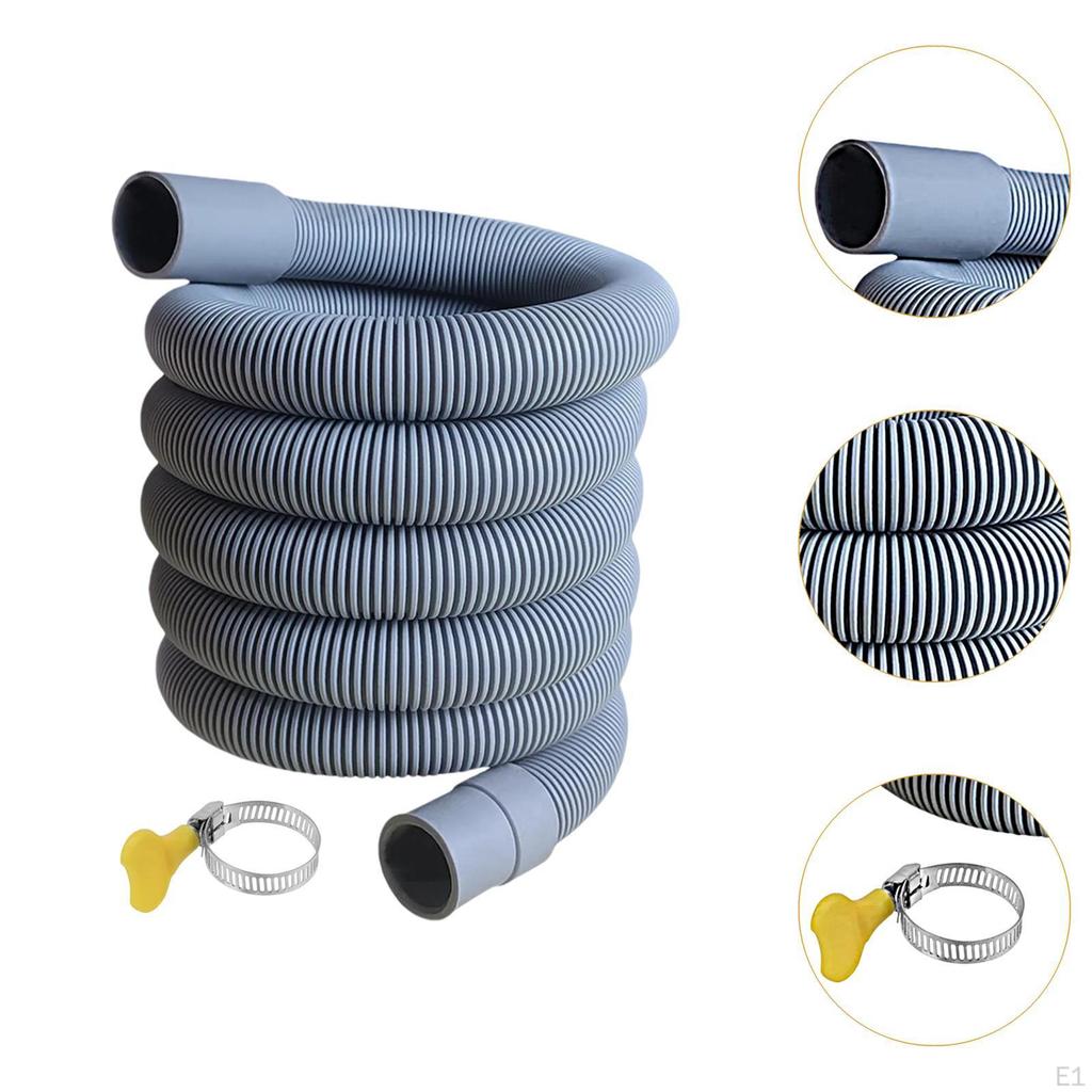 Drain Hose for Washing Machine, Flexible Design Laundry And Air Conditioning