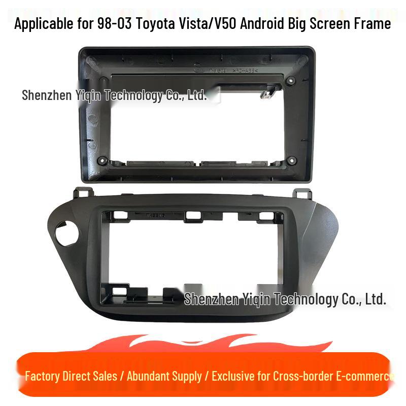 Toyota Vista/V50 98-03 Android Navigation Screen Center Console Frame Panel Kit Frame