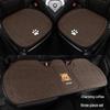 Universal Bieye Bear Cartoon Car Seat Cushion, Cotton & Linen, for All Seasons - Fits Buick Verano, Blue 6 Regal
