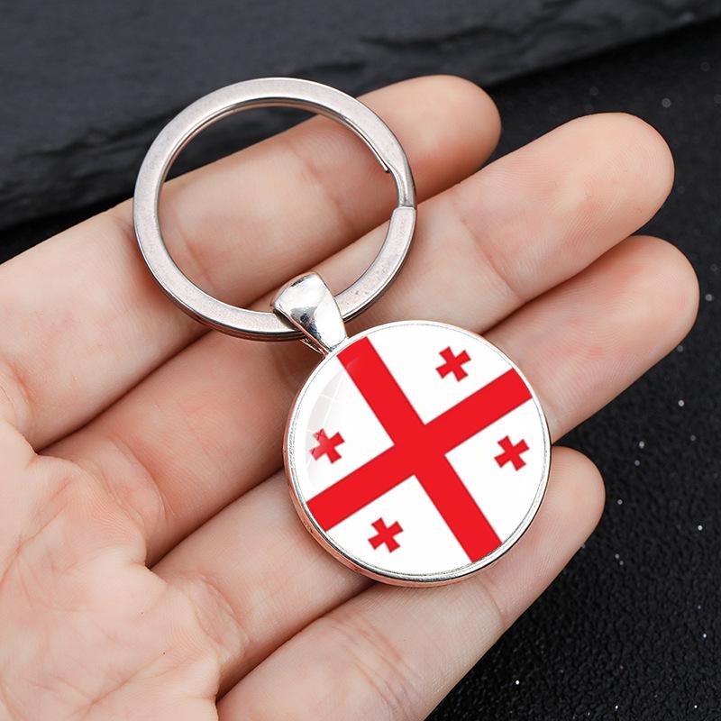 European Cup & World Cup National Flag Keychain Ornaments