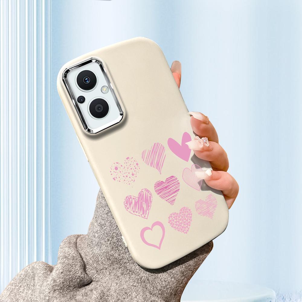 For Vivo V23 V25 V27 V29 V30 Y27S Y28 Y33S Y36 Infinix Hot30I Hot40 Tecno Spark20 Cartoon Black Cat Silver Edge Soft Liquid Silicone Protective Casing