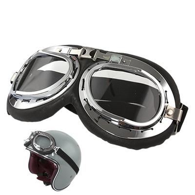 [Aoyitaf] Gogle Off-roadowe, Gogle Motocyklowe, Wiatroszczelne Gogle Pilotki do Jazdy Motocyklem - Gogle Motocrossowe,