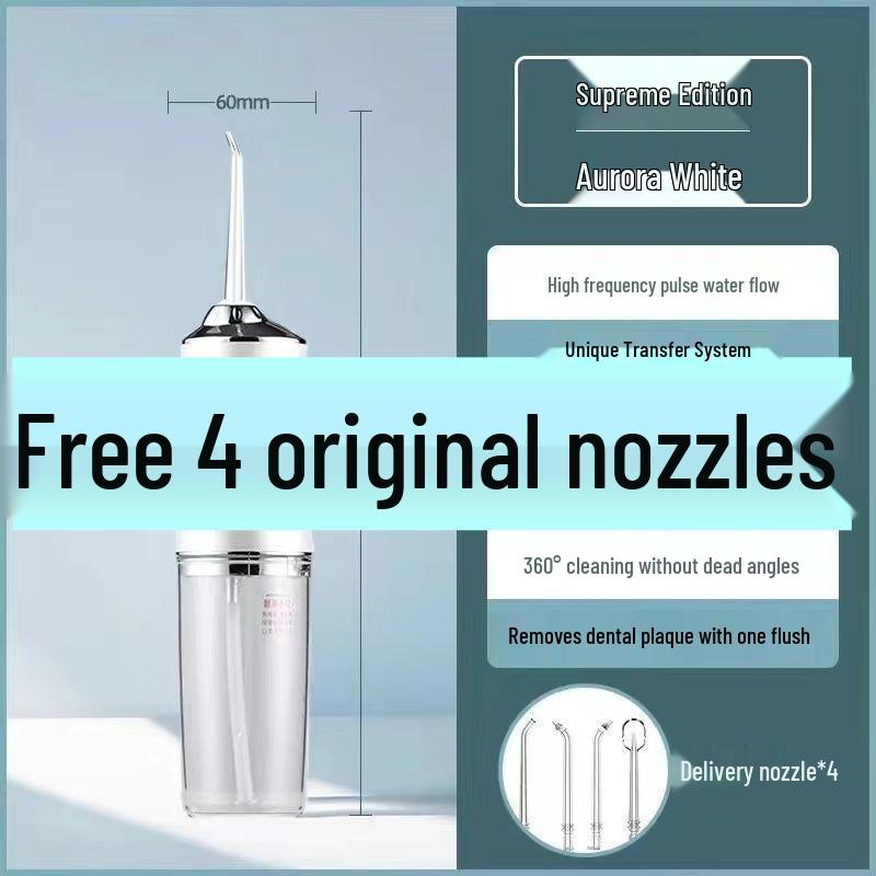 Portable Electric Water Flosser for Adults