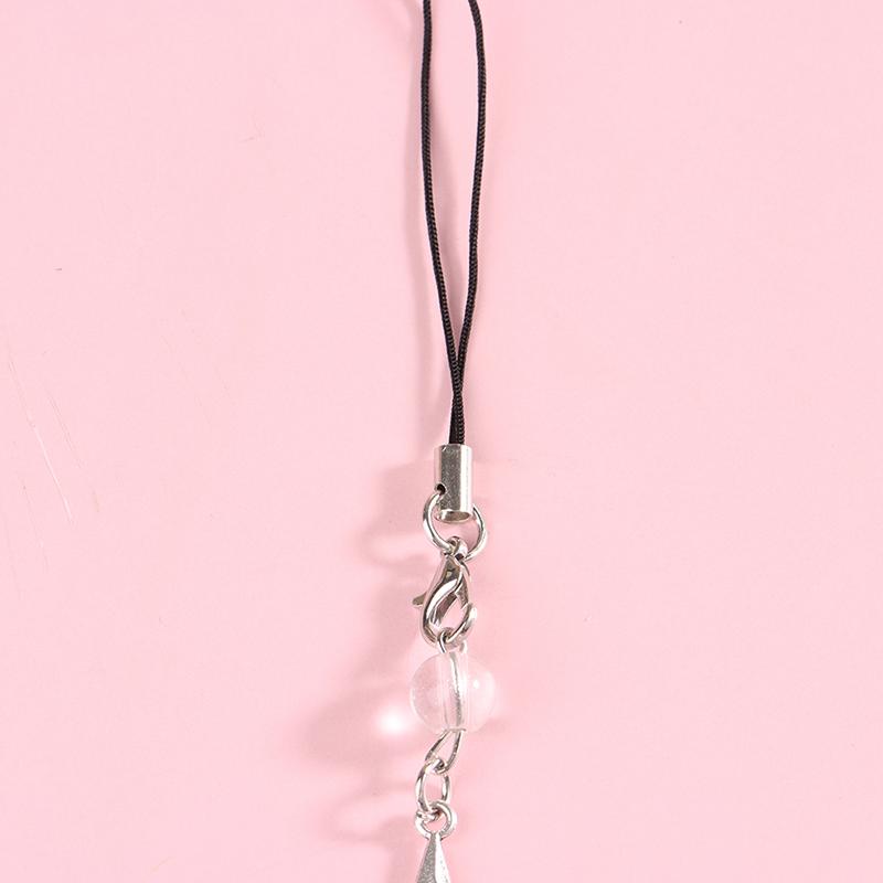 Trendy Mobile Phone Chain Women Sweet Cool Heart Cross Pendant Phone Strap Lanyard Keychain