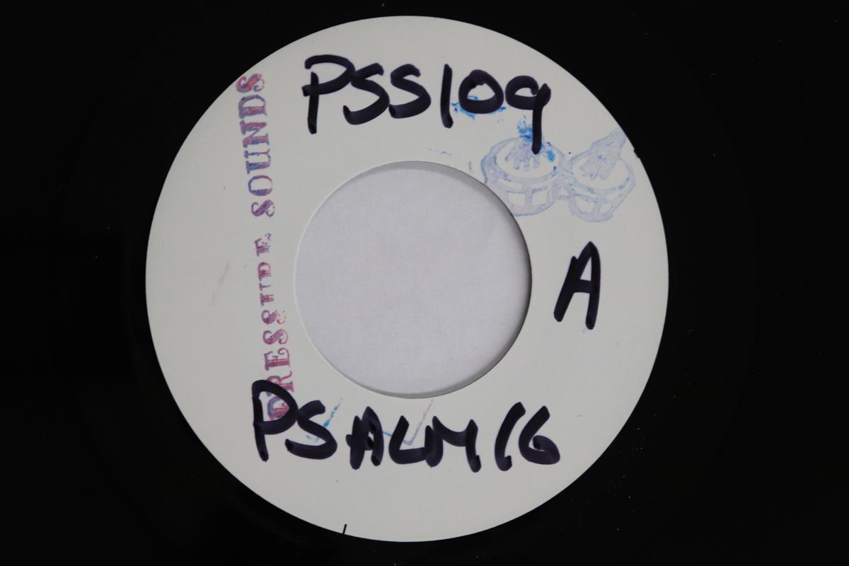 

7inch Record DIGGORY KENRICK, PROPHETS ALLSTARS - Psalm 16 (Flute Cut) PSS109 NOT ON LABEL/ P 2016 UK Reggae, Ska & Dub Used