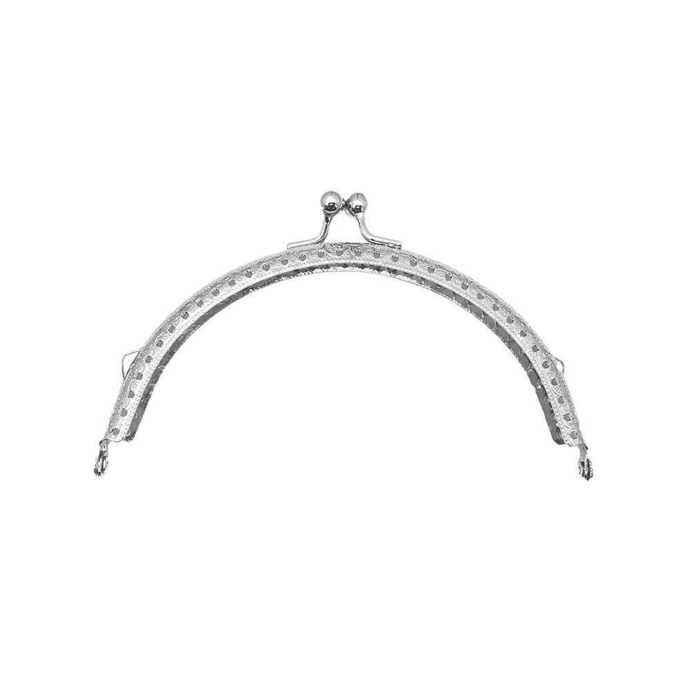 Metal Purse Frame Kiss Clasp Vintage Purse Frame Mini Bag Clasps  Handle Bag Accessories