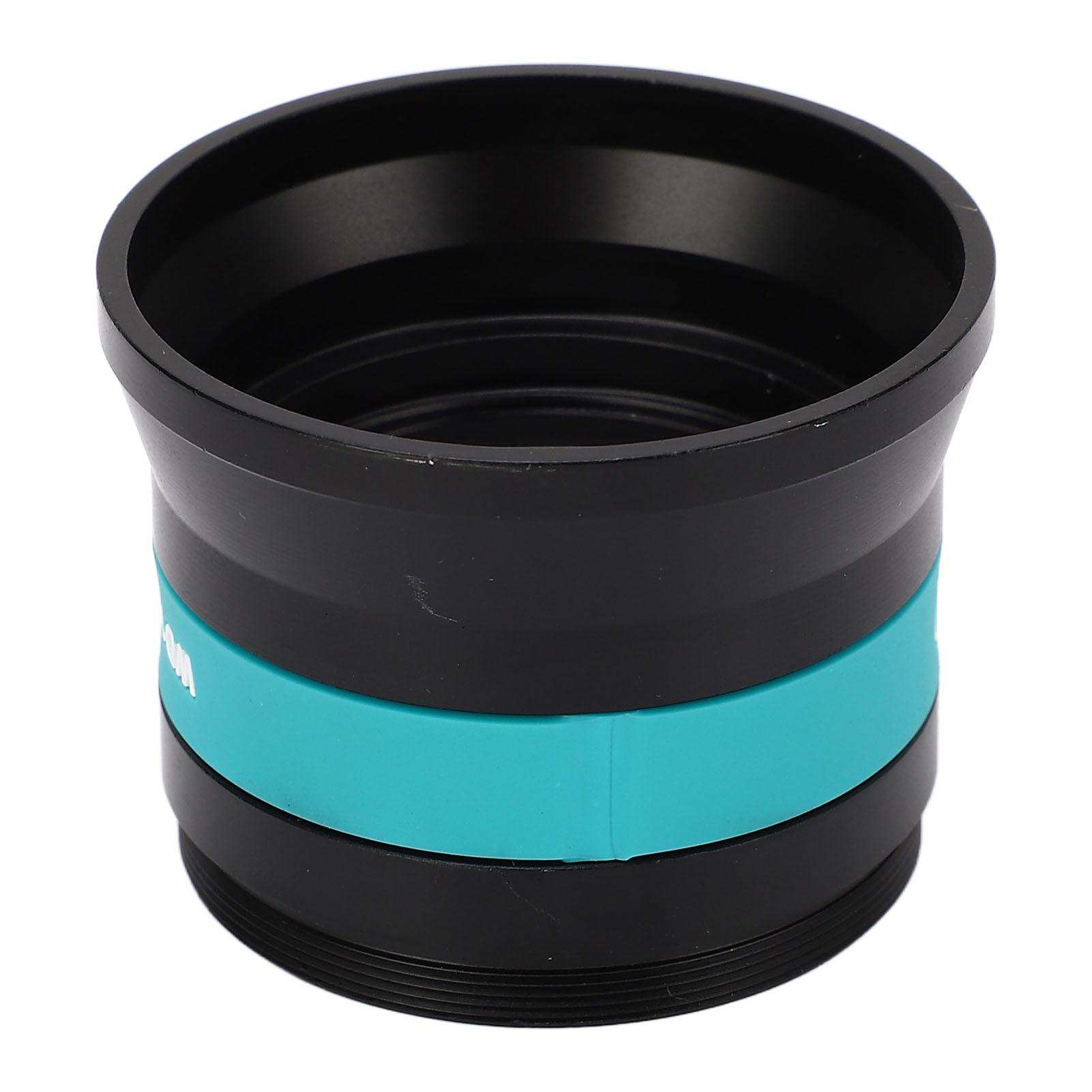 

Microscope Auxiliary Objective Camera Barlow Glass Lens 0.48X RF4 WD168 Field of View