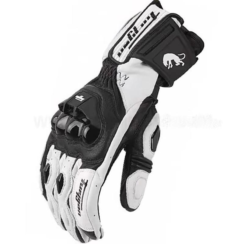 Motorcycle Gloves Afs6  Afs18 Security Protection Windproof Motocross Mittens Touch Screen Men's Leather Motorbike Glove