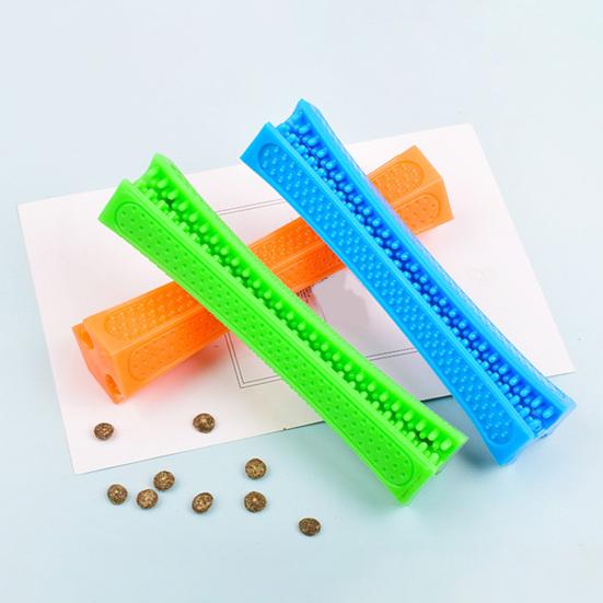 Chew Toy for Dogs Dog Brush Stick Cleaning Toothbrushes Interactive Puppy Teether TPR Pet Dental Care Toy