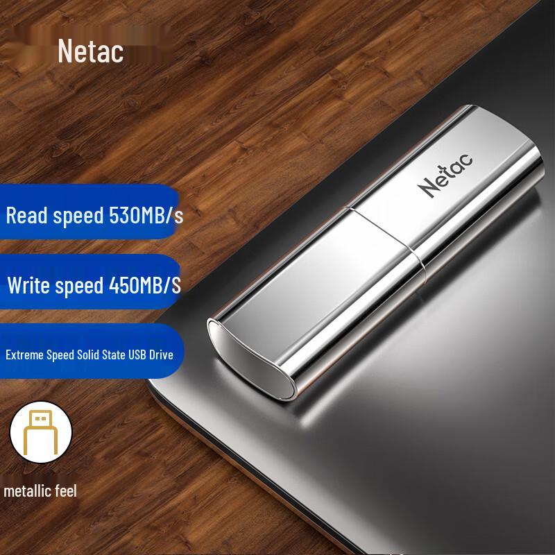 

Портативный SSD-накопитель Netac US2 USB3.2