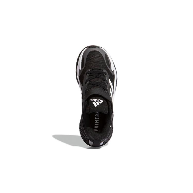 New Adidas 4Uture Runner Sport K Low Top Running Shoes Black White Kids' GZ7737
