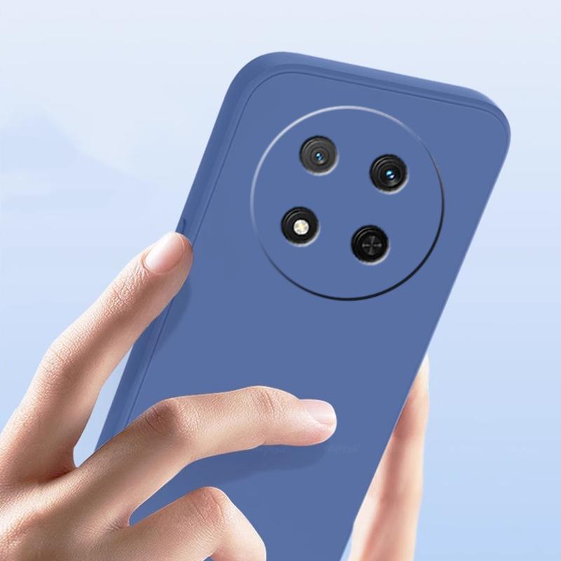 For Honor X9C Case Cover Huawei Honor X9C Capas New Phone Bumper Back Shockproof TPU Liquid Silicone Soft Cover Honor X9C Fundas
