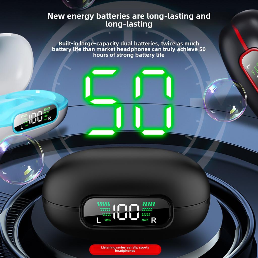 Die neuen kabellosen TWS-Knochenleitungs-Sport-Bluetooth-Kopfhörer sind nicht schädlich für die Ohren