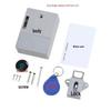 Electronic Keyless Invisible Cabinet and Drawer Lock for Saunas and Shoes