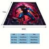 1pc Spider-man Printing Blanket - Soft, All-Season Throw for Living Room, Bedroom,Personalized Gift with Adorable Cartoon Design