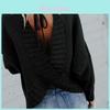 Premium Quality Fashion Back Cross Strap Sweater With Timeless Round Neck Design