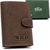Cartera de Cuero para Hombre en Orientación Vertical - Siempre Salvaje