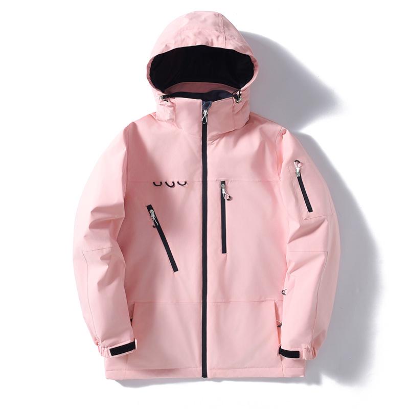 Men's and Women's Waterproof Ski Suit 2024-2025: Windproof, Warm Single/Double Board Jacket for Outdoor