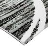 Wool Effect Rug with Grey Arches Pattern 160x230