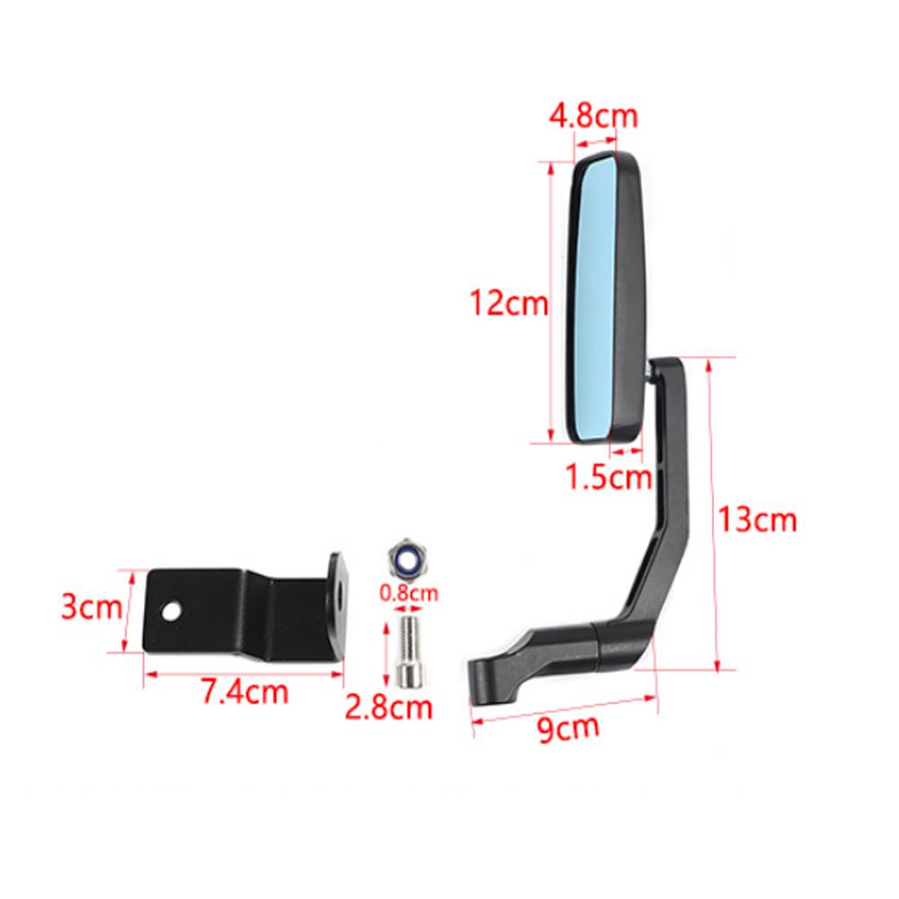 Car Hood Cover Backup Mirror for Suzuki Jimny JB64 JB74 -2023 Avoid Blind Reversing Mirror Spots Exterior Accessories