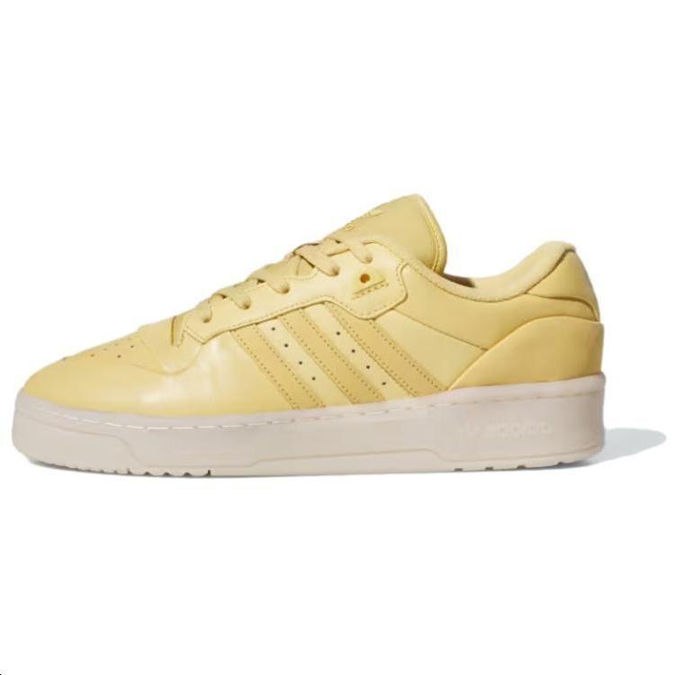 

Adidas Кроссовки Rivalry Low Oat Wonder White Unisex, цвет желтый-черный IG6496 40
