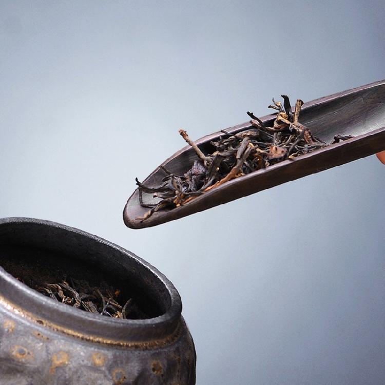 Kung Fu čajová lopatka Čajová svorka Ceremonie Čajové doplňky Přírodní dřevěný materiál