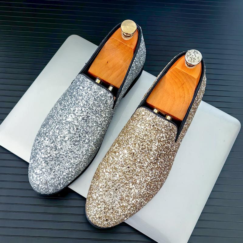 Men's Cusual Leather Shoes slip on fashion Wedding Party Shoes Fashion Men Shoe Mens Loafers Moccasins Driving Flats men shoes