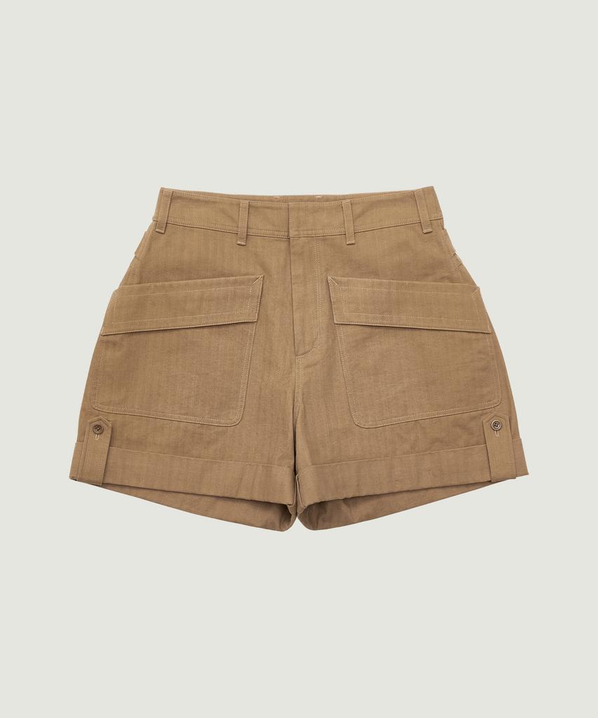 GROVE Field Pocket Shorts (Beige)
