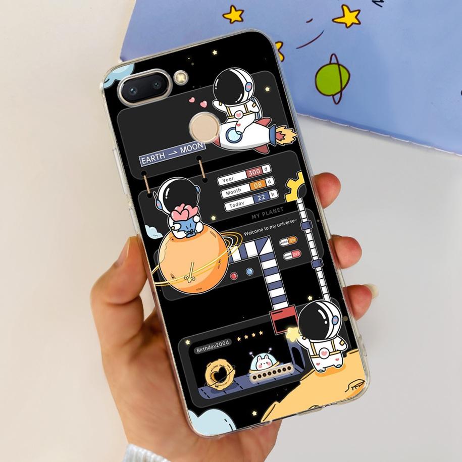 For Cover Xiaomi Redmi 6 Phone Case Fashion Marble Butterfly Soft Silicone Back Cover For Xiomi Redmi 6 6A Redmi6 Redmi6a Fundas