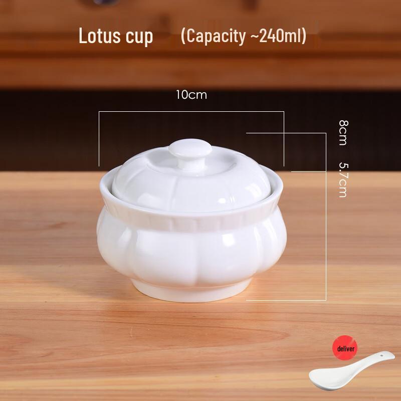 LISM Ceramic Double Boiler Stew Pot Set